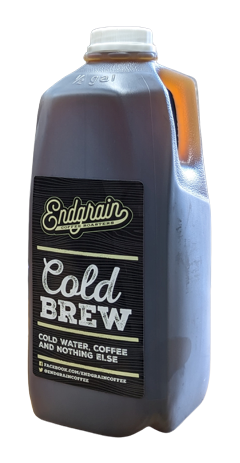 ENDGRAIN - HALF GALLON SMALL BATCH COLD BREW COFFEE