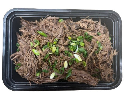 WE MADE EXTRA - SHREDDED SOY SAUCE BRAISED BRISKET BY THE POUND - ON SALE