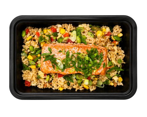 SALMON FRIED RICE