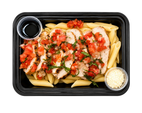 WE MADE EXTRA! GRILLED CHICKEN BRUSCHETTA PASTA  -ON SALE