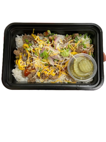 WE MADE EXTRA! CHEESEBURGER BOWL - ON SALE