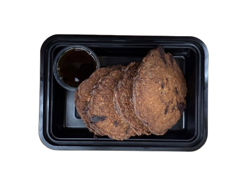 CHOCOLATE LOVERS PROTEIN PANCAKES