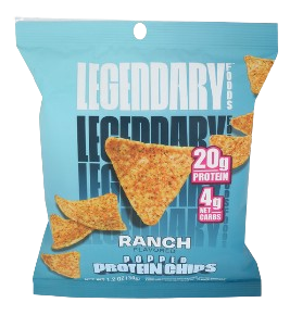 Gluten Free Popped Protein Chips Ranch