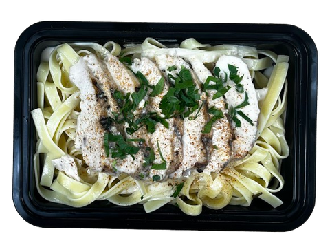 SKIM MILK CHICKEN FETTUCINI ALFREDO
