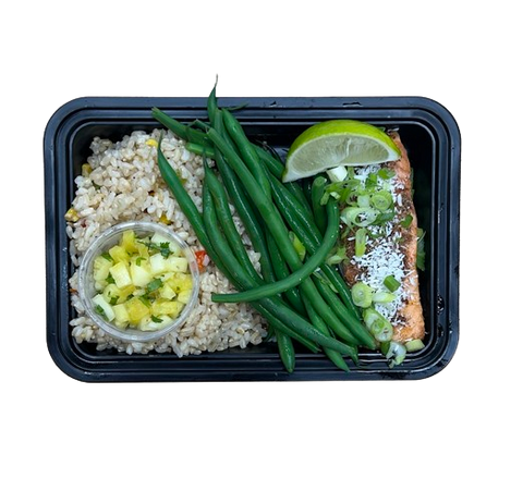 CARRIBEAN JERK SALMON