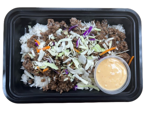 ASIAN TERIYAKI GROUND BEEF BOWL