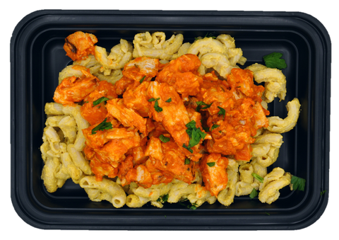 DAIRY FREE BUFFALO CHICKEN MAC N' CHEESE