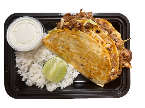 PULLED PORK QUESADILLAS