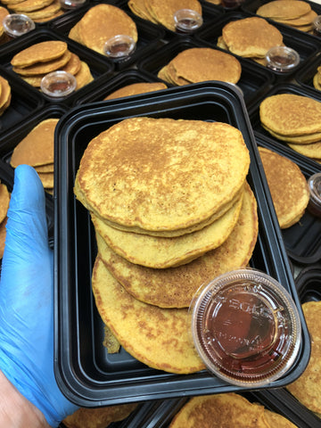 PUMPKIN PROTEIN PANCAKES
