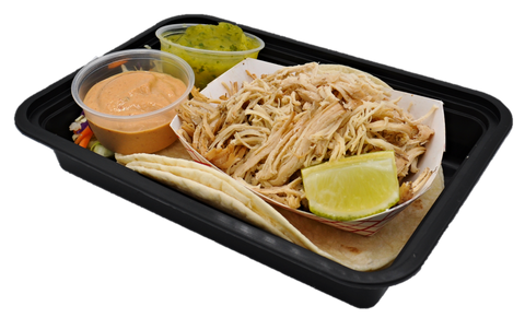 WE MADE EXTRA! JERK CHICKEN TACOS - ON SALE