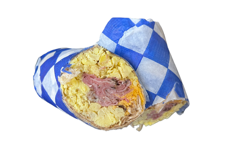 PASTRAMI BREAKFAST WRAP - EGG OR EGG WHITE